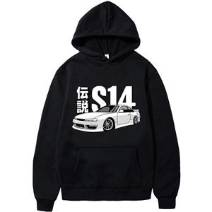 Boutique sports suit series 2 Drift Hoodies Sweatshirts _ Japanse Hoodie Initial S14 Y2K Heren Hoodie Hip Hop Sweatshirt Jas Sweatshirt Kleding Nieuwe Stijl S wit