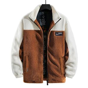 MAO MAO DIAN Herfst- en winterfleece trui herenmode vest jas grote maat trui jas tienerpaar trui M zwart