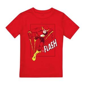 The Flash Het Flash Boys Race Time T-shirt 5-6 Years rood