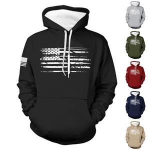 YiGeiWoLiGiaoGiao Halloween heren vintage sweatshirt met lange mouwen en capuchon en print XXL