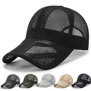 Wild Nights Zomer Mesh Baseball Cap Unisex Hoed Sneldrogende Golfhoed Verstelbare Hoed zwart