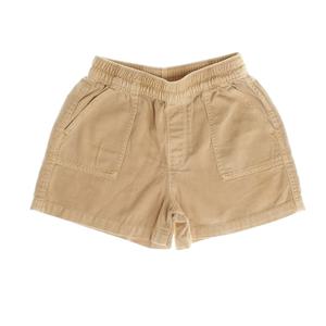 BlackPrice 600933 Meisjes stoffen shorts 4/5 AÑOS bruin