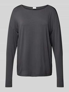Mey T-shirt met lange mouwen Serie Pure Chic Thunder Grey