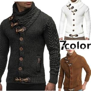 MIO-Fashion Trui Jas Herfst Winter Gebreide Cardigans Jassen Heren S
