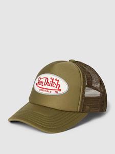 Von Dutch Trucker Tamper Katoen Groen Petten