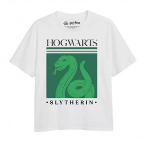 Harry Potter Girls Slytherin T-Shirt 12-13 groen/wit