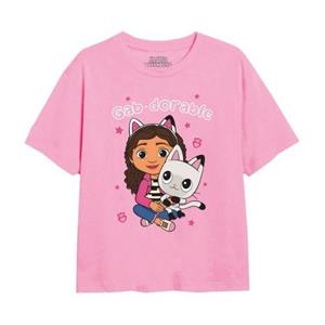 Pertemba FR - Apparel Gabby's Dollhouse Girls Purrfect Friends T-shirt 5-6 Years lichtroze kleur