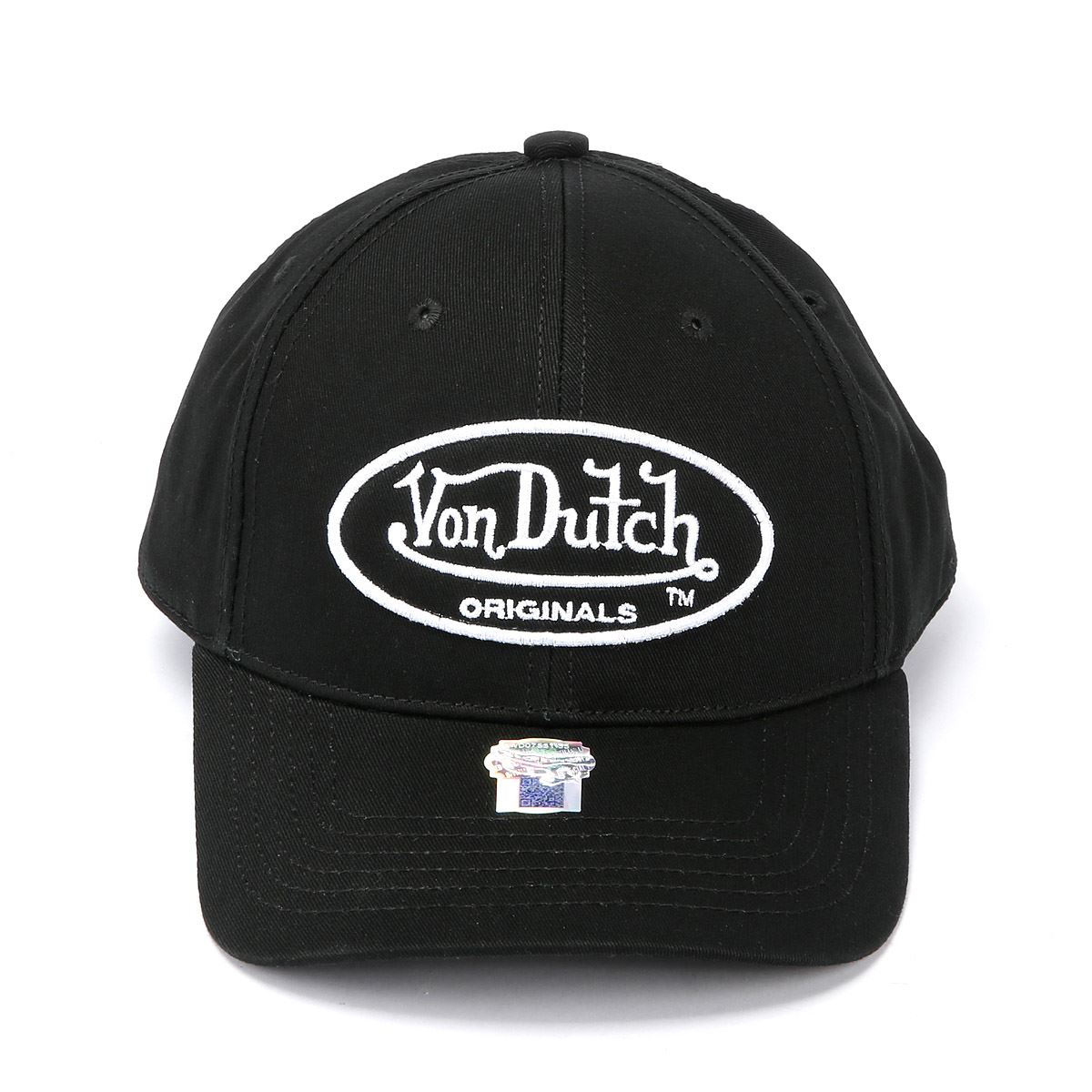 Von Dutch Pap Baseball Katoen Zwarte Petten