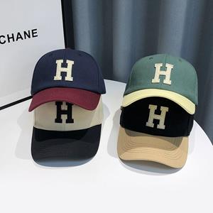 CIC SHOW H-brief baseballcap Casual stijl Modekleur Adjustable zwart