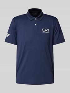 T-shirt Ea7 Emporio Armani Tennis Pro Technical Polo Shirt Navy Blue