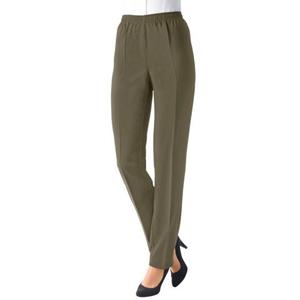 Broek met persplooien