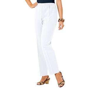 Broek met persplooien
