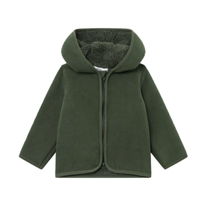 kindsgard Fleece jack kuddel olijf