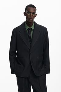 desigual Colbert met contrasterende stiksels - BLACK