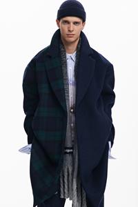 desigual Oversized gecombineerde jas - BLUE