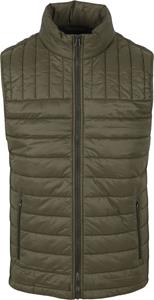 Trainingsjack Suitable Bodywarmer Olijfgroen