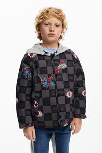 desigual Omkeerbaar Spiderman™-jack - MATERIAL FINISHES