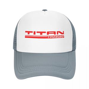 91530326MAC20BWG5P Titan Retro Ijshockey Logo Baseball Cap Vintage boonie hoeden Hip Hop Vrouw Cap Unisex'S
