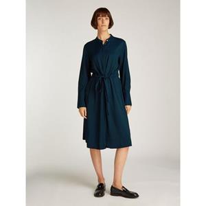 Tommy Hilfiger Blousejurk SOFT VIS COLARLESS SHIRT DRESS