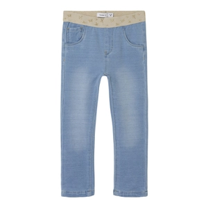 name it Light Sweat jeans Nmfsalli Blauw