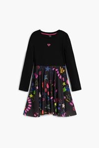 desigual Jurk met sterren gecombineerd - BLACK