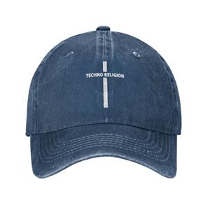 91610103MAC303Y57G Custom Cotton Techno Music Baseball Cap Outdoor Unisex Dames Verstelbare Religie Cross Dad Hat Lente Adult Baseball Cap