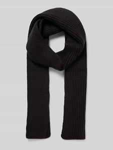 UGG Chunky Rib-sjaal in Black, Wol