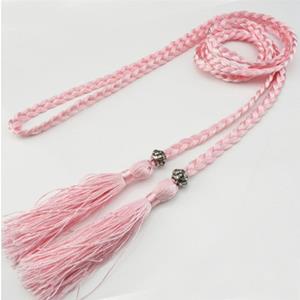 Geschenken Kwastje Folk-Custom Kleding en Accessoires Touw 1 PC Versierde Jurkriem Dunne Touwen wit