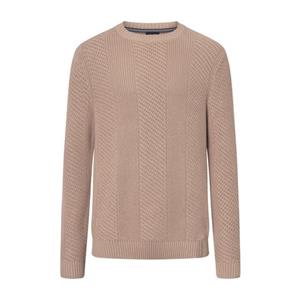 Joop Jeans Trui met ronde hals Silor Elastische band aan de romp en mouwen, zachte haptiek