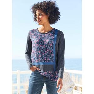 heine Shirt met lange mouwen Gedessineerd shirt (1-delig)