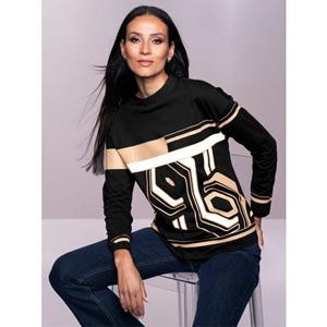 heine Shirt met lange mouwen Gedessineerd shirt (1-delig)