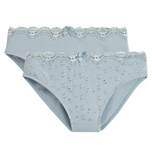 LA REDOUTE COLLECTIONS Set van 2 slips in geborduurd katoen, Galya