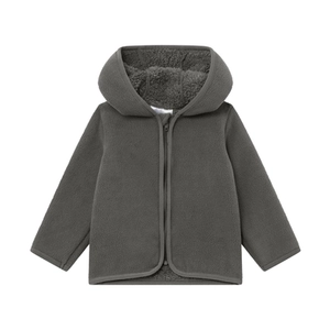 kindsgard Fleece jack kuddel grijs