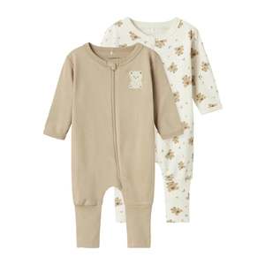 Name It Baby pyjama nbnnightsuit giraffe zip 2-pack