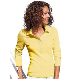 Your Look... for less! Poloshirt met lange mouwen