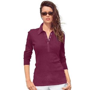 Your Look... for less! Poloshirt met lange mouwen