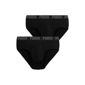 Puma Heren slips 2-pak- Everyday Brief - Katoenen heren slips met elastische band