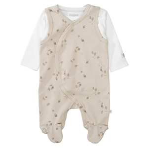 STACCATO Romper+shirt ecru melange