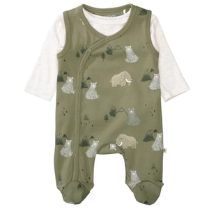 STACCATO forest Romper+shirt gedessineerd