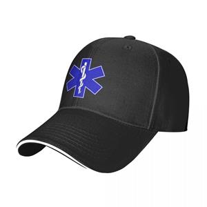 91510107MAC1P63Q47 EMT Noodambulance 1 Modieuze hoed Zonneschermhoed voor buiten Casual hiphophoed Verstelbare polyester vissershoed Zomerhoed One Size