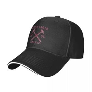 91510107MAC1P63Q47 West Ham United Hammers 1895 Verontruste Unisex Lente En Zomer Baseball Caps Gewassen Hoeden Cap Mode Outdoor Hardlopen One Size