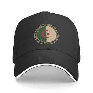 91530102MAC2AA7079 Mode Algerije Vlag Baseball Cap Unisex Vrouwen Gepersonaliseerde Verstelbare Volwassen Afrika Afrikaanse Algerijnse Vlag Papa Hoed Lente Baseball Cap