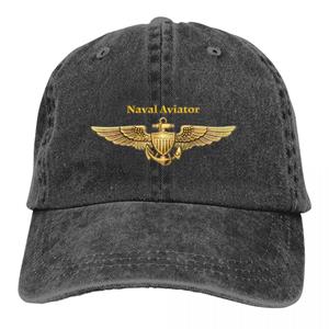 91440605MAC3NXC54W Marine vlieger vleugels accessoires Unisex Baseball Cap Air Armed Forces noodlijdende katoenen hoeden Cap Vintage One Size