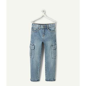 TAPE A L'OEIL Rechte jeans met cargo zakken