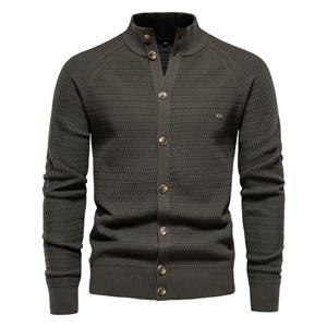NK-Fashion-9 Herfst- en wintervest Herentrui Hoge kwaliteit zakelijke trui Gebreide herenkleding S