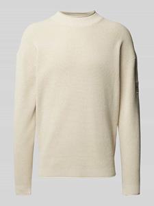 Calvin Klein Jeans Relaxed fit gebreide pullover met labelpatch