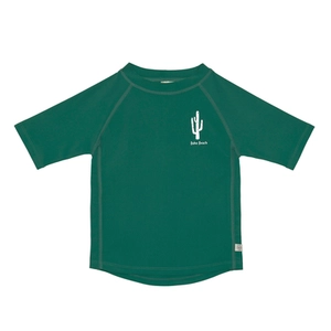 LÄSSIG UV zwemshirt met korte mouwen cactusgroen