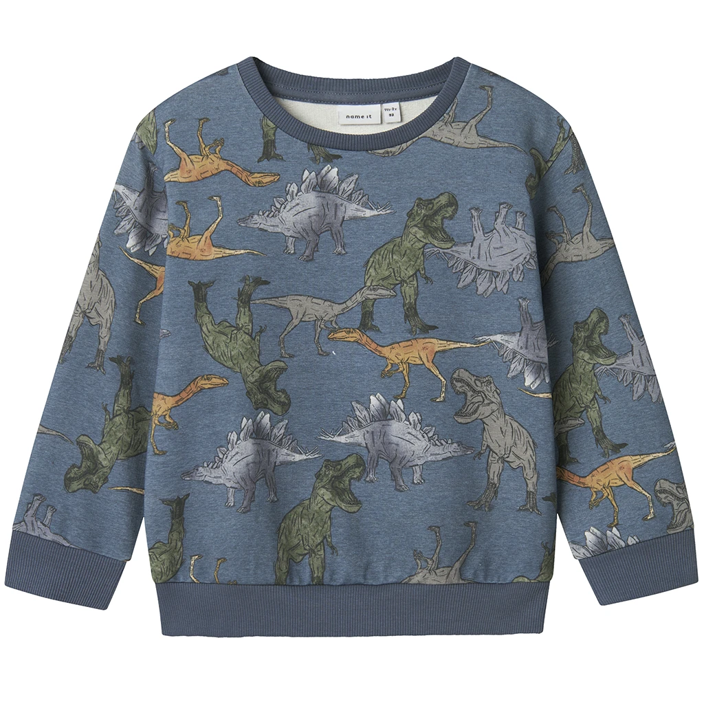 Name It-collectie OP=OP! Trui sweat Benja (china blue)