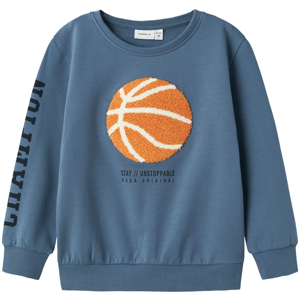 name it Sweater Nmmtage China Blauw