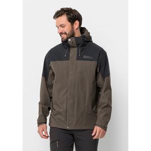 Jack Wolfskin - Kammweg 2L Jacket - Softshelljack, bruin